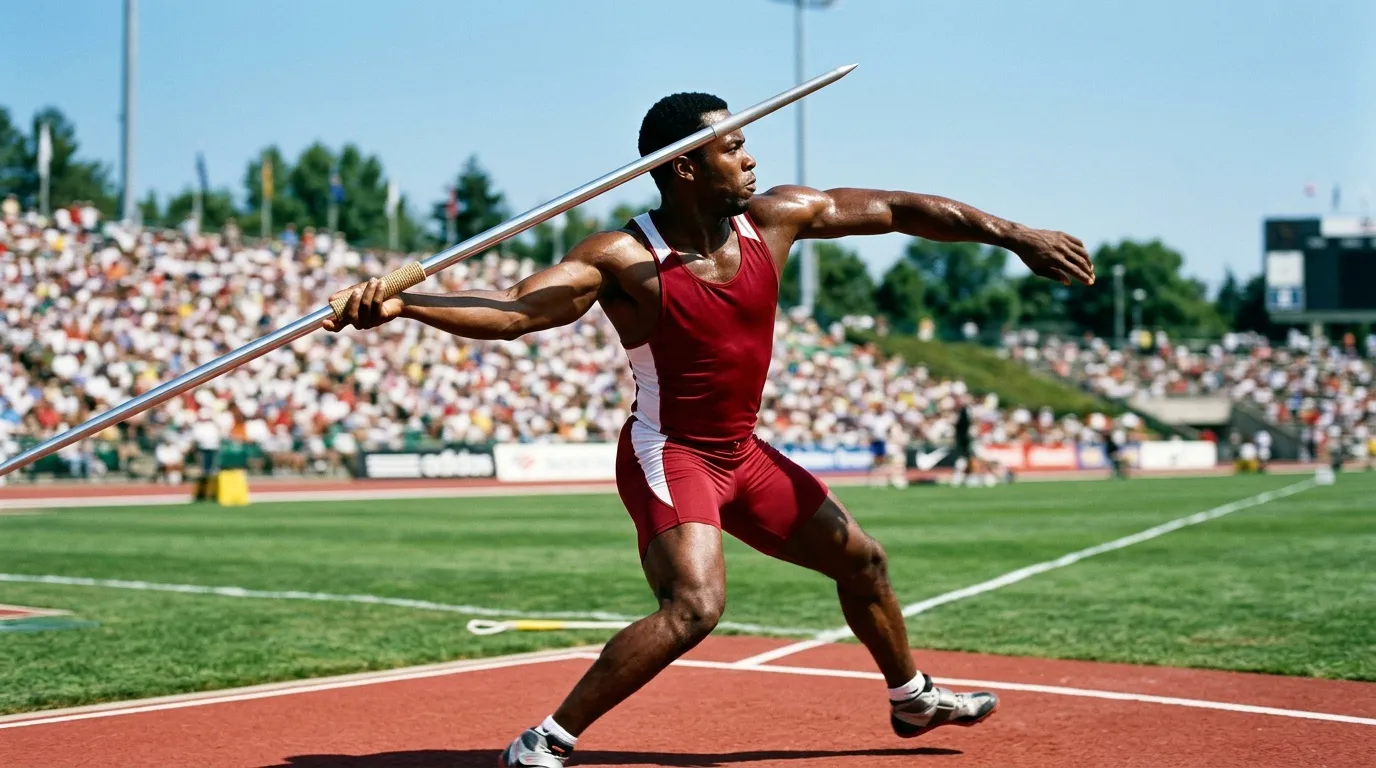 Poids javelot homme : normes athlétisme