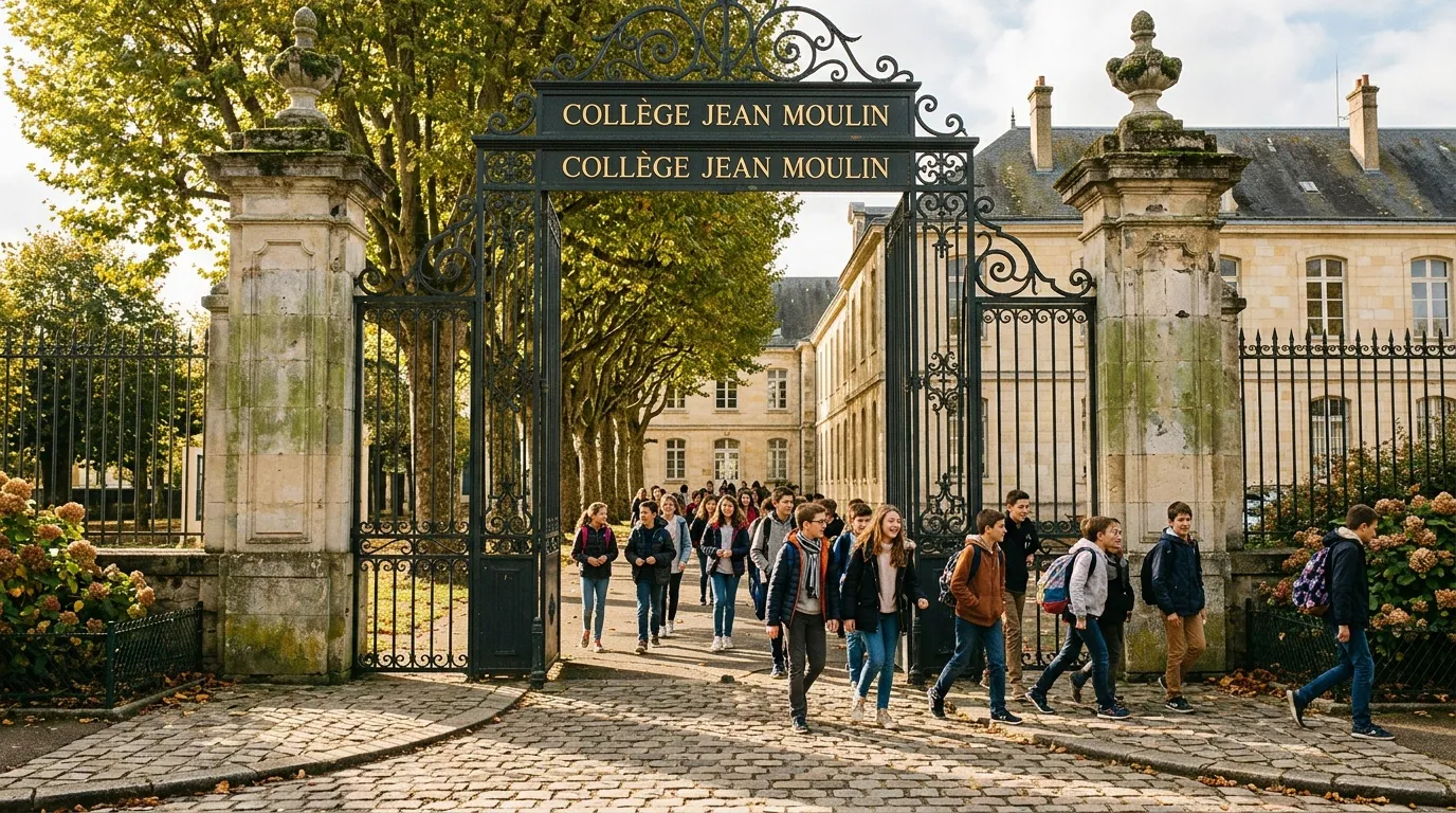 ENT Jean Moulin : accès au collège