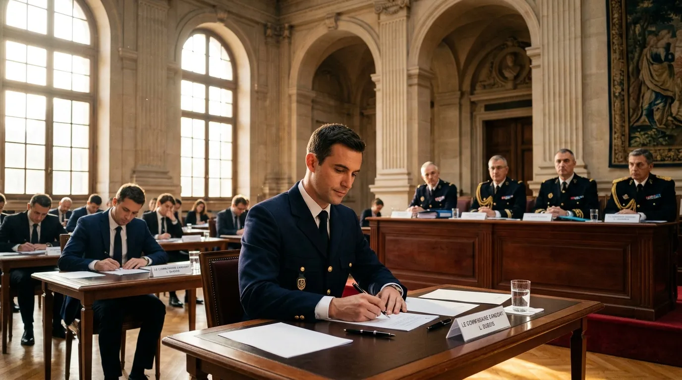 Concours commissaire de police : taux de réussite