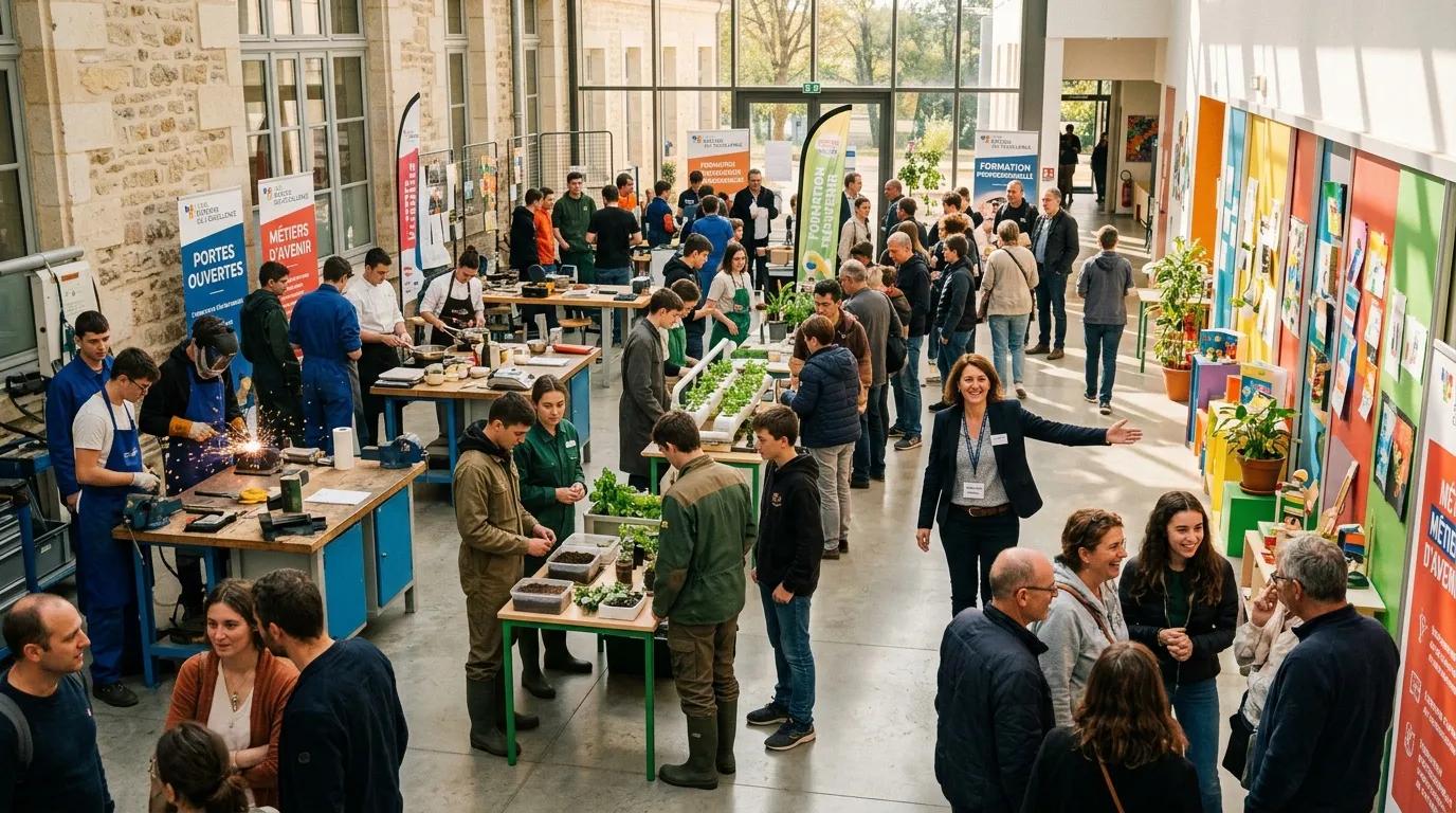 Visiteurs d&eacute;couvrent m&eacute;tiers artisanaux lors journ&eacute;e portes ouvertes