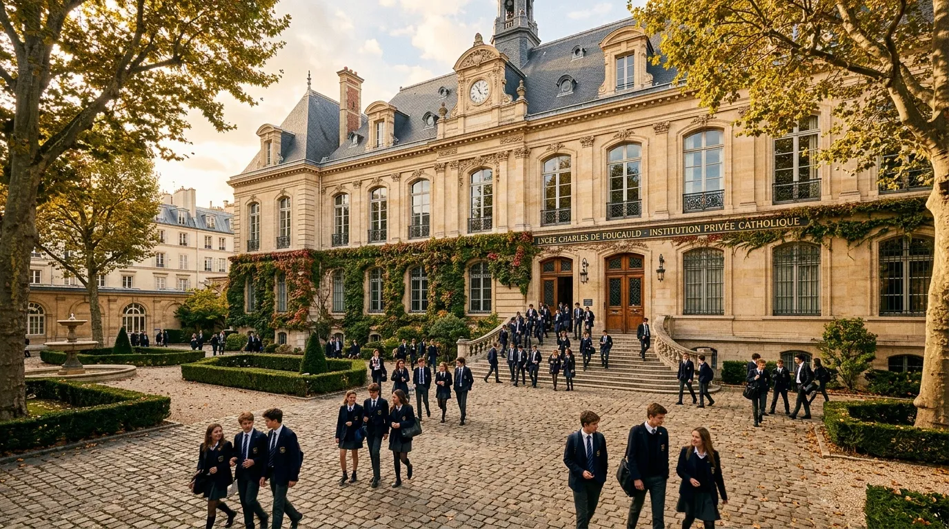 Lycée privé Charles de Foucauld - Établissement