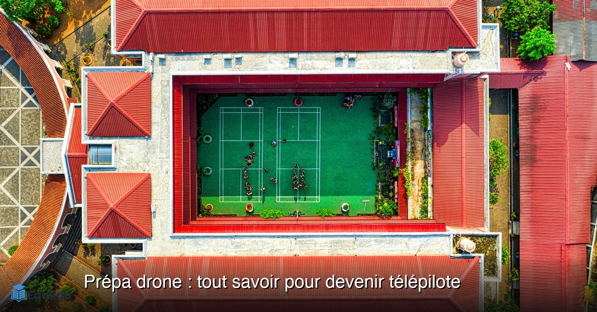 Prépa drone : tout savoir pour devenir télépilote