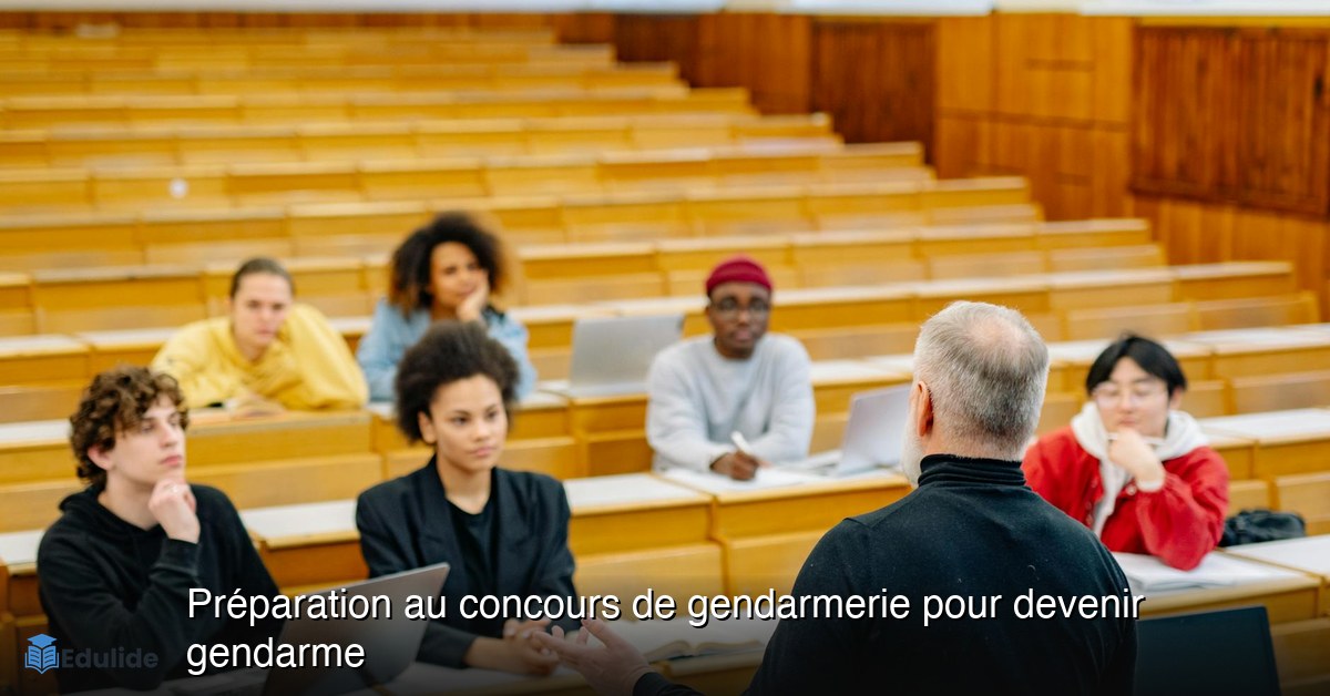 Préparation au concours de gendarmerie pour devenir gendarme