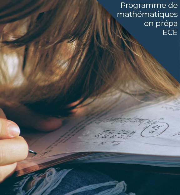 programme maths prepa ece