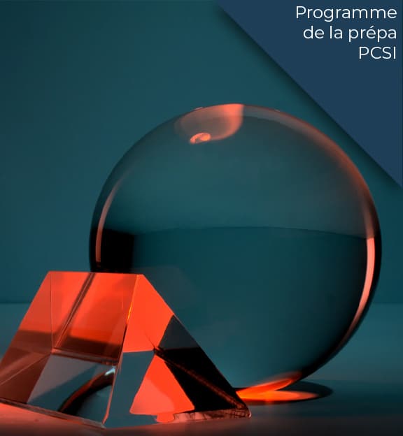 programme prepa pcsi